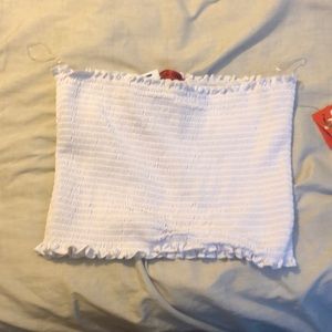 White tube top